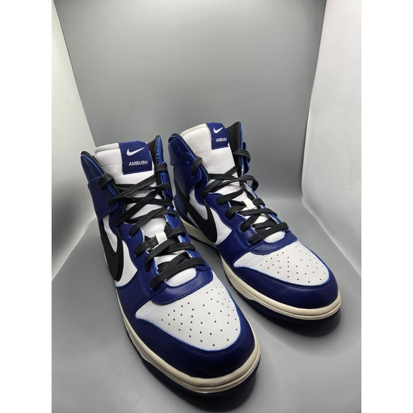 Nike Dunk High AMBUSH Deep Royal White Black Retro OG SB CU7544-400 Dunks Z 11